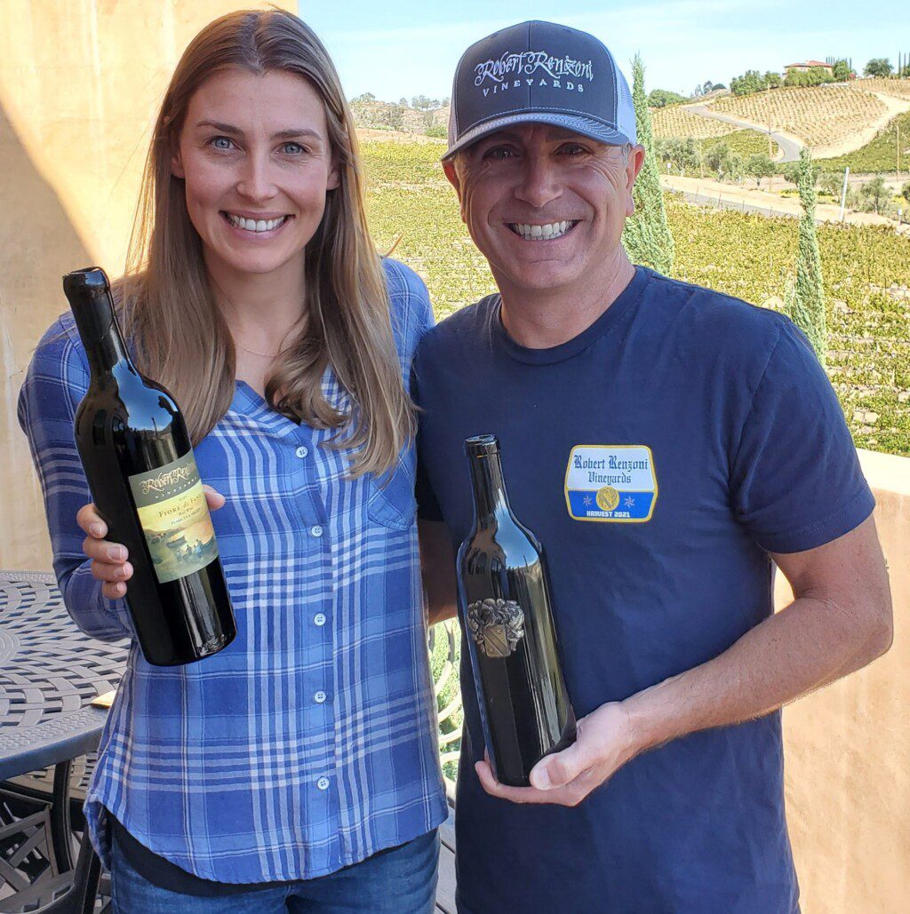 Olivia Bue and Robert Renzoni of Robert Renzoni Vineyards The Return of Temecula